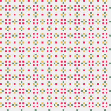 Soyut çapraz desen, üretken hesaplama sanatı, vektör illüstrasyonu 