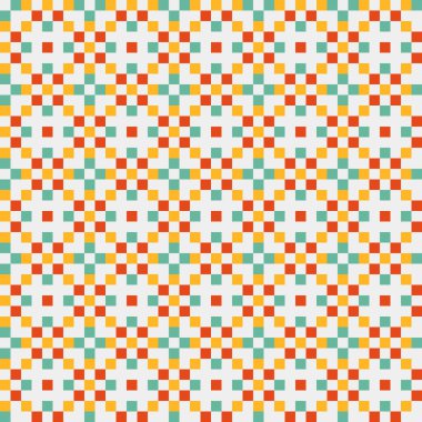 Soyut çapraz desen, üretken hesaplama sanatı illüstrasyonu