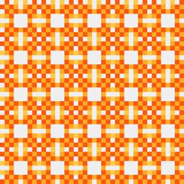 Soyut çapraz desen, üretken hesaplama sanatı, vektör illüstrasyonu 