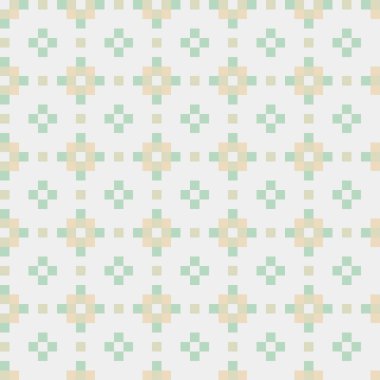 Soyut çapraz desenli üretken hesaplama sanatı çizimi