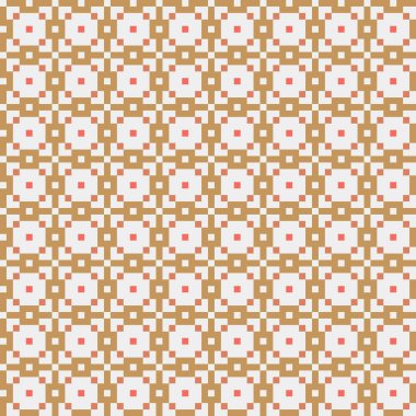 Soyut çapraz desen, üretken hesaplama sanatı, vektör illüstrasyonu 