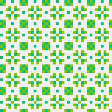 Soyut çapraz desen, üretken hesaplama sanatı, vektör illüstrasyonu 