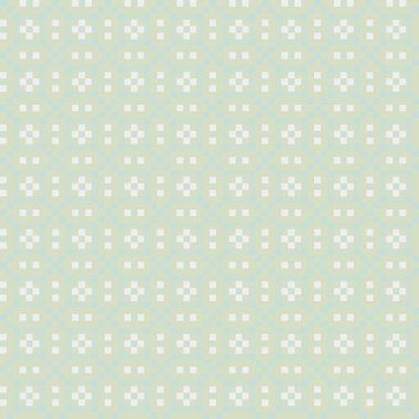 Soyut çapraz desen, üretken hesaplama sanatı, vektör illüstrasyonu 