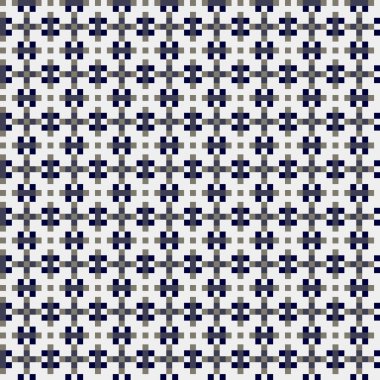 Soyut çapraz desenli üretken hesaplama sanatı çizimi