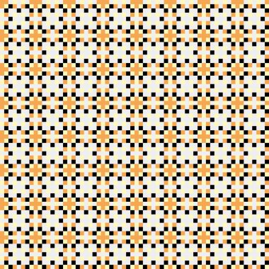 Soyut çapraz desenli üretken hesaplama sanatı çizimi 