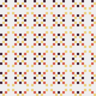 Soyut çapraz desenli üretken hesaplama sanatı çizimi