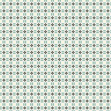 Soyut çapraz desen, üretken hesaplama sanatı, vektör illüstrasyonu 