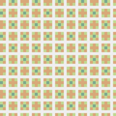 Soyut çapraz desen, üretken hesaplama sanatı, vektör illüstrasyonu 