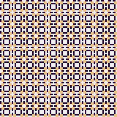 Soyut çapraz desenli üretken hesaplama sanatı çizimi 