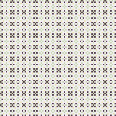 Soyut çapraz desenli üretken hesaplama sanatı çizimi