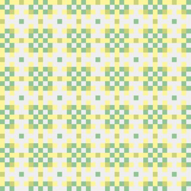 Soyut Geometrik Desen, üretken hesaplama sanatı çizimi