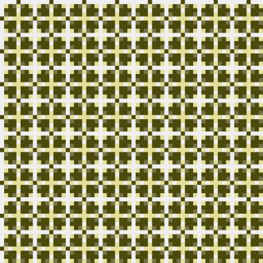 Soyut çapraz desen, üretken hesaplama sanatı, vektör illüstrasyonu 