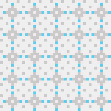 Soyut çapraz desenli üretken hesaplama sanatı çizimi 