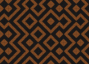 Soyut Geometrik Desen, üretken hesaplama sanatı çizimi