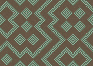 Soyut Geometrik Desen, üretken hesaplama sanatı çizimi