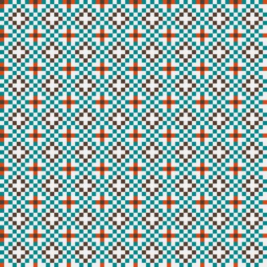 soyut çapraz desen, vektör illüstrasyonu 