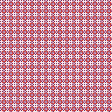 Soyut çapraz desen, üretken hesaplama sanatı, vektör illüstrasyonu 