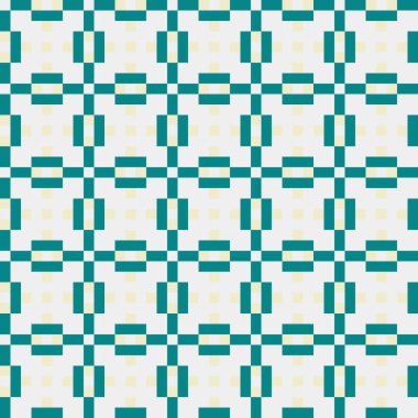 Soyut Geometrik Desen, üretken hesaplama sanatı çizimi