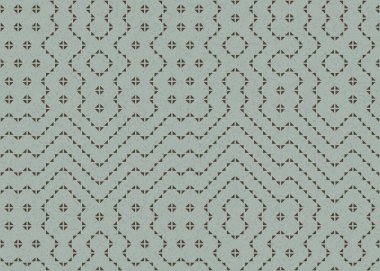 Soyut Geometrik Desen, üretken hesaplama sanatı çizimi