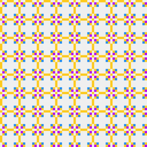 Motif Croisé Abstrait Illustration Vectorielle — Image vectorielle