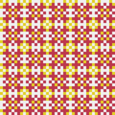 Soyut Geometrik Desen, üretken hesaplama sanatı çizimi