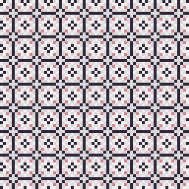 Soyut çapraz desenli üretken hesaplama sanatı çizimi 