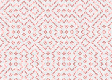 Soyut Geometrik Desen, üretken hesaplama sanatı çizimi