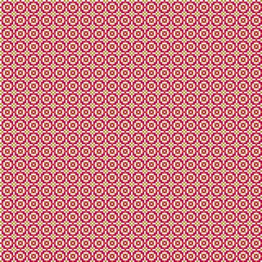 Soyut Geometrik Desen, üretken hesaplama sanatı çizimi