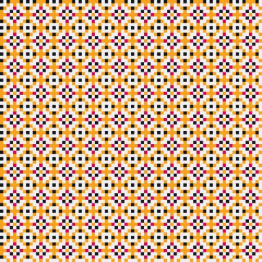 Soyut Geometrik Desen, üretken hesaplama sanatı çizimi