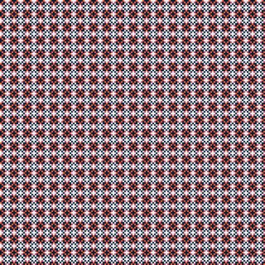 Soyut çapraz desenli üretken hesaplama sanatı çizimi 