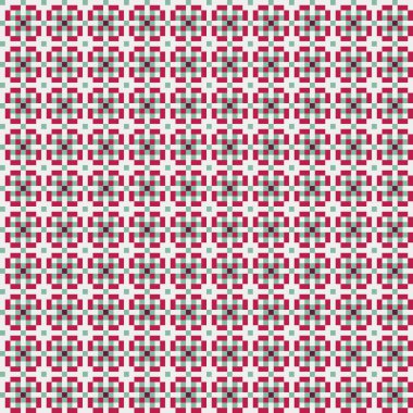 Soyut Geometrik Desen, üretken hesaplama sanatı çizimi