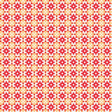 Soyut çapraz desen, üretken hesaplama sanatı illüstrasyonu