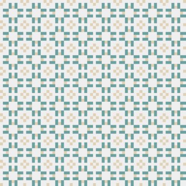 Soyut çapraz desenli üretken hesaplama sanatı çizimi