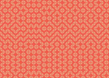 Soyut Geometrik Desen, üretken hesaplama sanatı çizimi