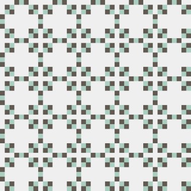 Soyut Geometrik Desen, üretken hesaplama sanatı çizimi