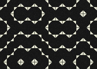 Soyut Geometrik Desen, üretken hesaplama sanatı çizimi