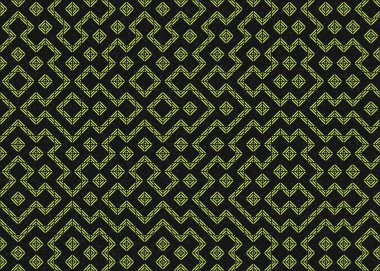 Soyut Geometrik Desen, üretken hesaplama sanatı çizimi