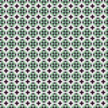 Soyut çapraz desen, üretken hesaplama sanatı illüstrasyonu