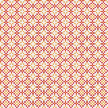 Soyut çapraz desenli üretken hesaplama sanatı çizimi 