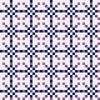 Soyut çapraz desenli üretken hesaplama sanatı çizimi