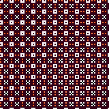 Soyut çapraz desenli üretken hesaplama sanatı çizimi 