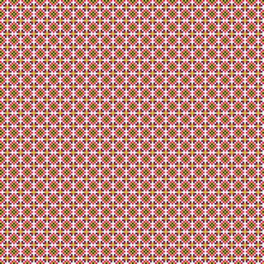 Soyut çapraz desenli üretken hesaplama sanatı çizimi