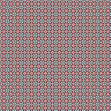 Soyut çapraz desen, üretken hesaplama sanatı illüstrasyonu