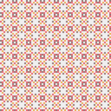 Soyut çapraz desenli üretken hesaplama sanatı çizimi 