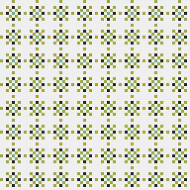 Soyut çapraz desenli üretken hesaplama sanatı çizimi 