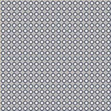 Soyut çapraz desenli üretken hesaplama sanatı çizimi