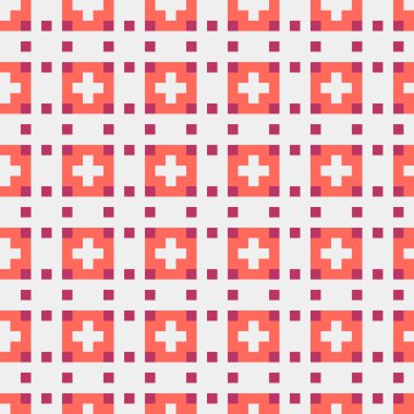 soyut çapraz desen, vektör illüstrasyonu 