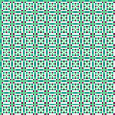 Soyut çapraz desenli üretken hesaplama sanatı çizimi 