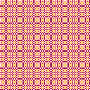 Soyut çapraz desenli üretken hesaplama sanatı çizimi 