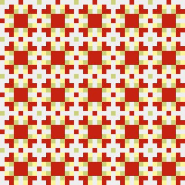 Soyut çapraz desen, üretken hesaplama sanatı illüstrasyonu